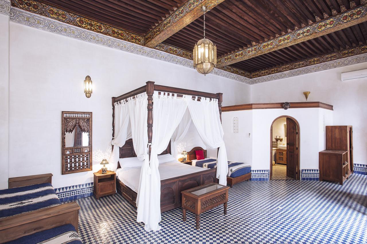 非斯 德里斯摩洛哥传统庭院酒店 外观 照片